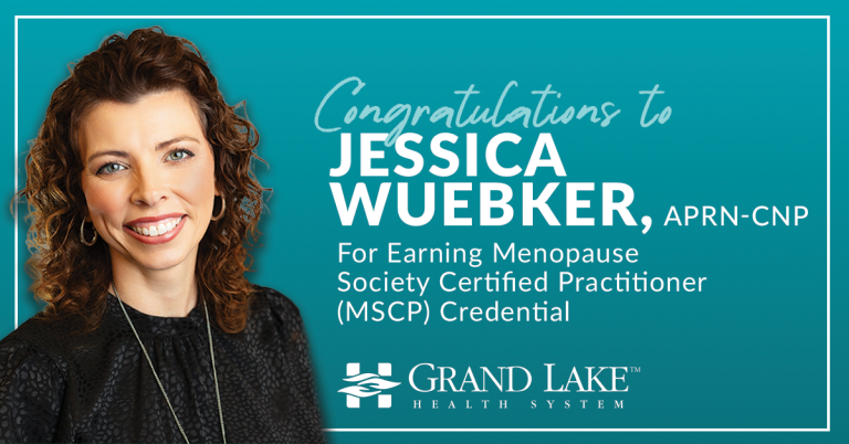 Jessica Wuebker, APRN-CNP Earns Menopause Society Certified ...